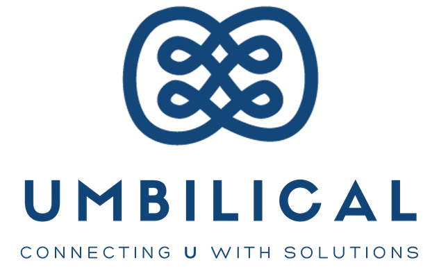 logo umbilicalsolutions.com blue
